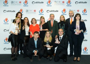 PROFESIONALES DE ATENTO, LIBERTY SEGUROS, SECURITAS DIRECT, TRANSCOM Y UNISONO, PREMIOS FORTIUS 2015 
