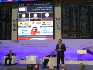 Alfredo Redondo durante su intervención en el evento de AMETIC